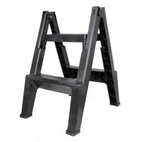 Taboret drabinkowy składany 51,5cm 150kg AMIO-04267