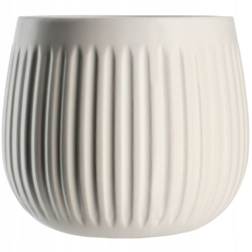 KADAX Doniczka Ceramiczna Osłonka 12cm Biała na Arena.pl
