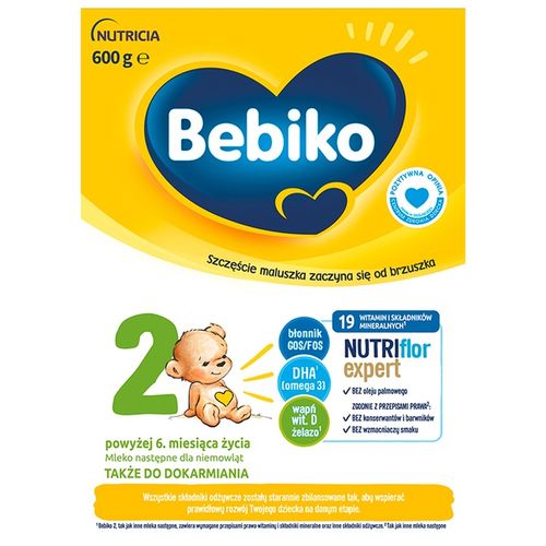 Bebiko 2 NUTRIflor Expert 600g na Arena.pl