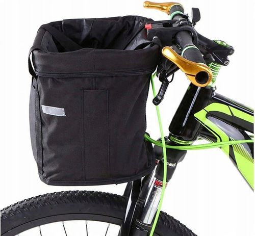 KOSZYK NA KIEROWNICĘ DO ROWERU + TORBA 10L na Arena.pl