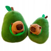 KAPIBARA avocado pluszowa maskotka W AWOKADO 50 CM