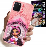 ETUI DO SAMSUNG GALAXY A81 - CUPID VIBES Z UROCZĄ ANIOŁKIEM PLECKI