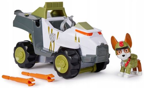 PSI PATROL TRACKER JUNGLE POJAZD Z DŻUNGLI LEŚNE ŁAPY + FIGURKA na Arena.pl