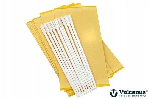 40x Lep Do Doniczek Żółty Na Mszyce Ziemiórki Owady Szkodniki Lepy na Arena.pl