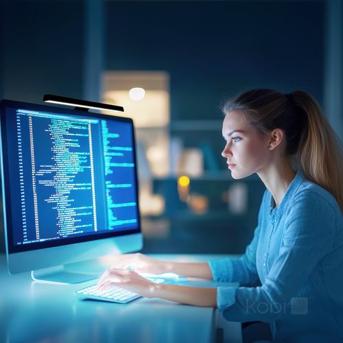 Lampka LED Na Monitor 5W Regulowana Zasilanie USB-A Oświetlenie Ekranu na Arena.pl