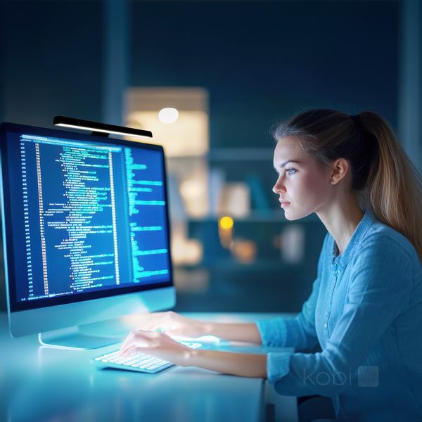 Lampka LED Na Monitor 5W Regulowana Zasilanie USB-A Oświetlenie Ekranu zdjęcie 2