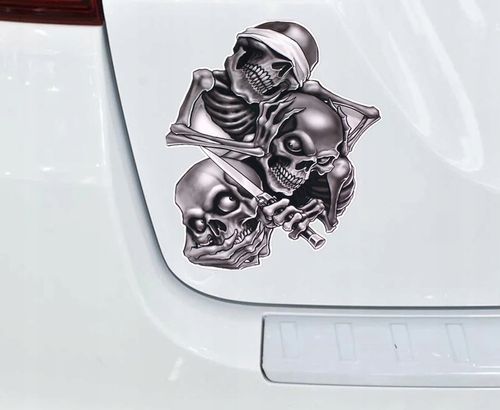 Skrytobójca wlepka sztylet Vinyl ślepiec naklejka Kostucha Śmierć Ciii ... na Arena.pl