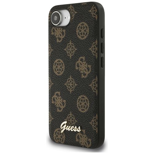 etui guess peony script logo magsafe do  iphone 16e czarny na Arena.pl