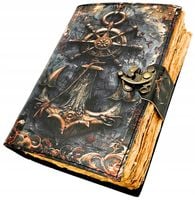 Notes Skórzany Retro Marynistyczny 200 stron - H110