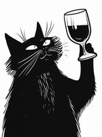 Plakat 75x100cm Koci Wirtuoz