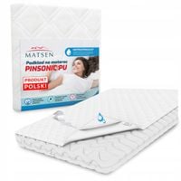 Ochraniacz Na Materac Wodoodporny 140x200 cm Podkład Pokrowiec Pikowany