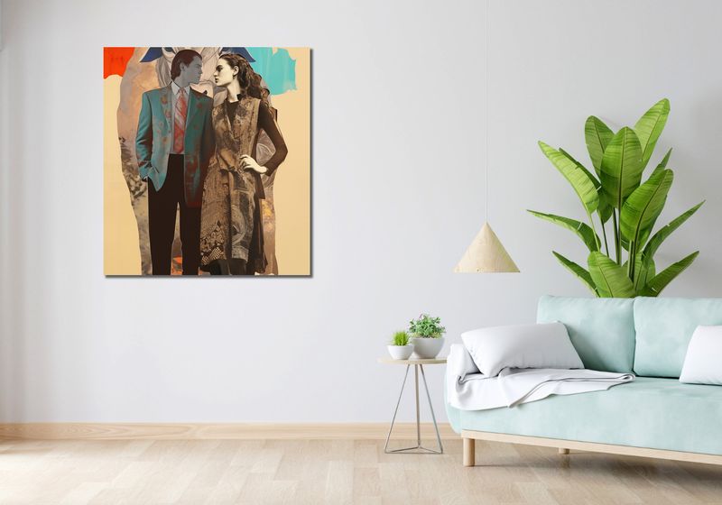 Obraz 90x100cm Dialog Kultur zdjęcie 2