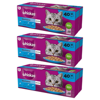 Whiskas Karma dla kotów Rybne przysmaki w galaretce 85 g x 120 sztuk