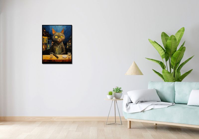 Plakat 50x65cm Nocny Obserwator zdjęcie 4