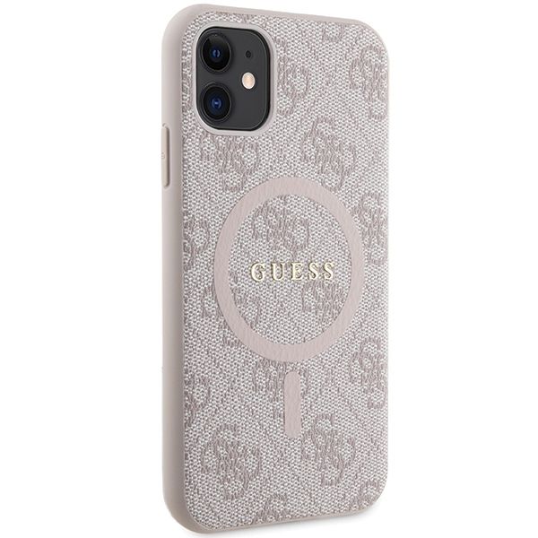 Etui Guess do iPhone 11, iPhone XR, Różowy, MagSafe zdjęcie 4