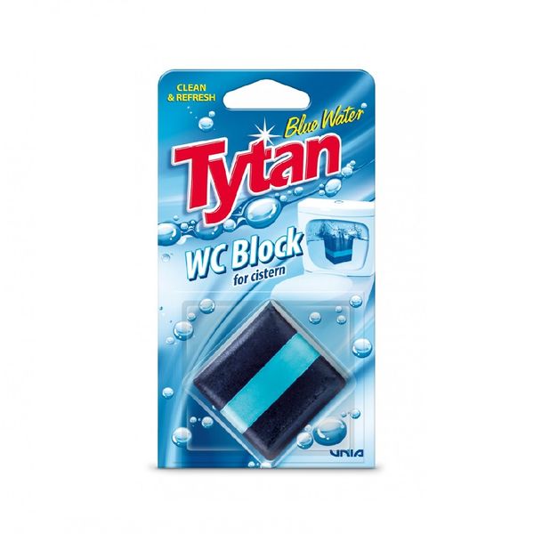 KOSTKA DO SPŁUCZKI BARWIĄCA WODĘ TYTAN WC 50G zdjęcie 1