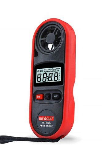 ANEMOMETR WIATROMIERZ MIERNIK WIATRU TEMPERATURY POMIAR PRĘDKOŚCI POWIETRZA na Arena.pl