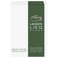 Perfumy Męskie Lacoste L.12.12 Blanc Eau Intense EDT 50 ml