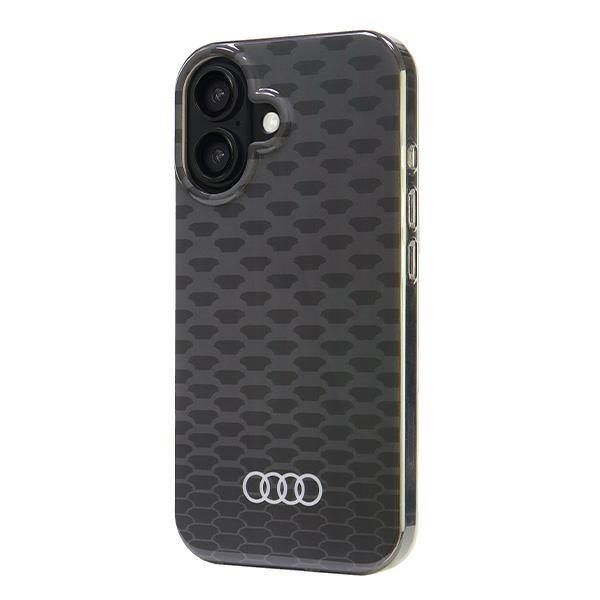Audi IML Stitching Pattern MagSafe iPhone 16 6.1" czarny/black hardcase zdjęcie 3