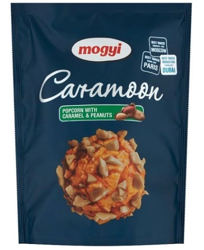 MOGYI CARAMOON POPCORN WITH CARAMEL PEANUTS 70G zdjęcie 1