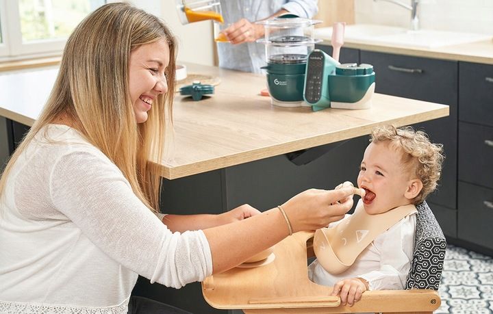 BABYMOOV 6W1 ROBOT KUCHENNY DO GOTOWANIA ZDROWEJ POSIŁKÓW DLA DZIECI 500W zdjęcie 2