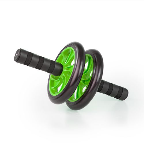 Kółko Ab Wheel Wałek Do Ćwiczeń Mięśni Brzucha Podwójne Z Matą Pretorians na Arena.pl