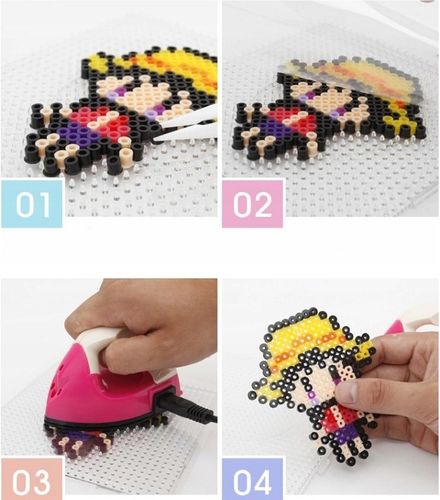 Koraliki Do Prasowania Szablony Prasowanka Zestaw Szablony Kuferek Brelok na Arena.pl