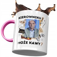 Kubek Różowy Paweł Kukiz Kukiz 15 Na Prezent Z Nadrukiem Ze Zdjęciem