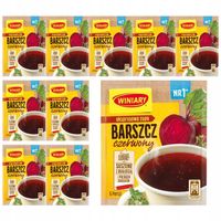 Winiary Zupa Barszcz Czerwony Instant 10x60g
