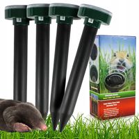 4x MOCNY ODSTRASZACZ KRETÓW SOLARNY NA KRETY NORNICE MYSZY GRYZONI XXL