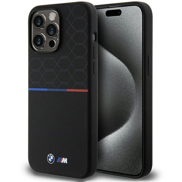 Etui BMW do iPhone 15 Pro Max 6.7"", Czarny MagSafe zdjęcie 1