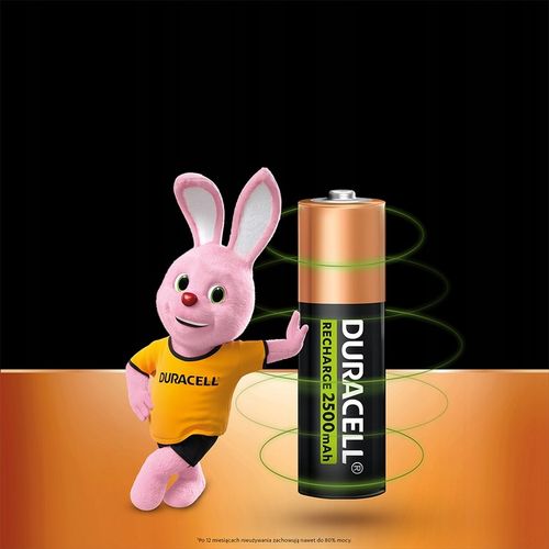 Duracell Akumulator AA pojemność 2500 mAh, 4 szt. na Arena.pl