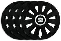 KOŁPAKI 16'' SEAT Ibiza Leon Altea XL CZARNE BTC