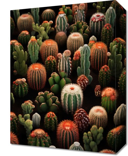 Obraz 30x40cm Ogród Kaktusów zdjęcie 1