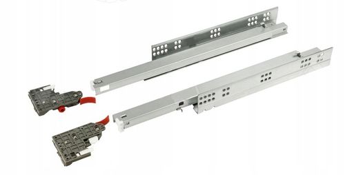 PROWADNICA MODERN SLIDE L500 GTV PEŁNY WYSUW DOLNEGO MONTAŻU SOFT na Arena.pl