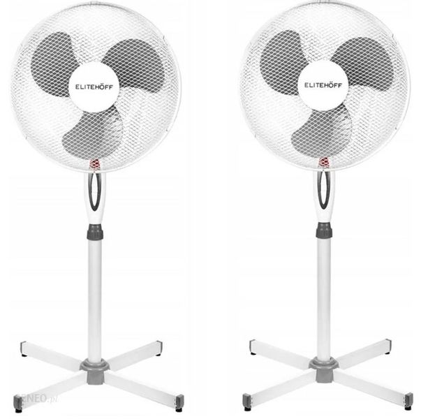 WIATRAK STOJĄCY WENTYLATOR PODŁOGOWY CZARNY/ BIALY zdjęcie 9