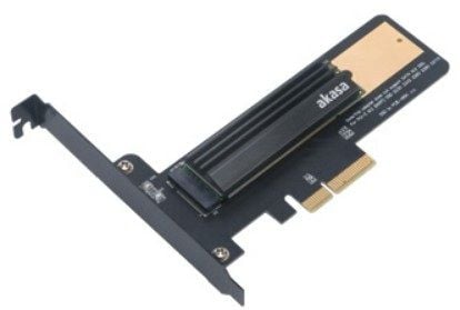 Kontroler Akasa PCIe x4 - 1x M.2 na Arena.pl