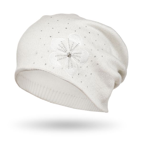 czapka ptn hat-02-7507 white zdjęcie 3