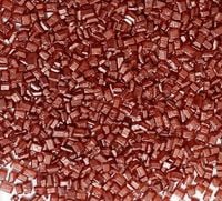 KRYSZTAŁKI CUKROWE POSYPKA brązowe miedziane 20g