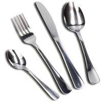 ZESTAW SREBRNYCH SZTUĆCÓW 24 el KOMPLET dla 6 osób SREBRNE SZTUĆCE