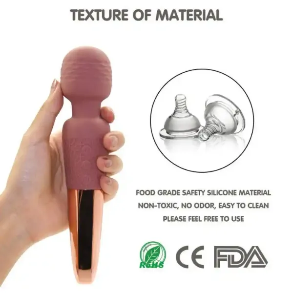 Vibrator - Blush Pulse - dark pink zdjęcie 4