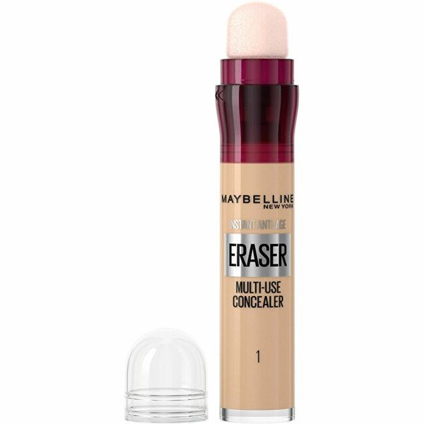 MAYBELLINE KRYJĄCY KOREKTOR Z GĄBKĄ ERASER INSTANT ANTI AGE 01 LIGHT zdjęcie 1