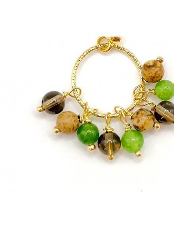 Kolczyki Koła małe KWARC 925 na Arena.pl