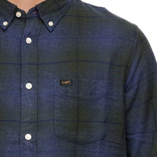 LEE BUTTON DOWN NEW ARMY GREEN L880ZGKE M na Arena.pl