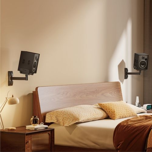 Uchwyty ścienne do głośników 2szt. Zaciskowe Regulowane Obrotowe na Arena.pl