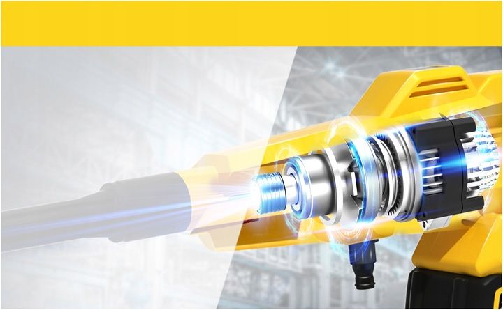 MYJKA CIŚNIENIOWA AKUMULATOROWA BEZPRZEWODOWA 4Ah 21V 400W ZESTAW XXL IMOUM zdjęcie 14