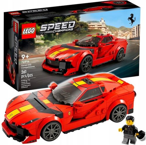 LEGO SPEED CHAMPIONS FERRARI 812 AUTO SAMOCHÓD WYŚCIGOWY WYŚCIGÓWKA 76914 na Arena.pl