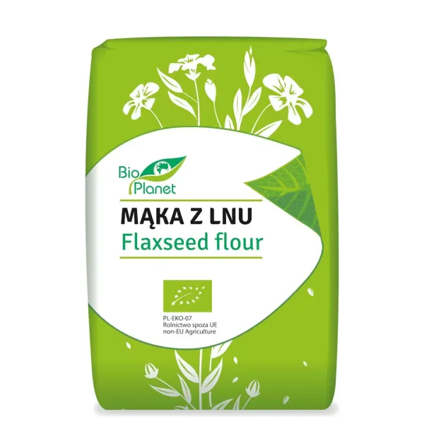 MĄka Z LNU BIO 400 g - BIO Planet zdjęcie 1