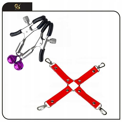 MEGA DUŻY XXL ZESTAW BDSM 28el KAJDANKI KNEBEL KORRKI NAKŁADKA WIBRATOR PAR na Arena.pl