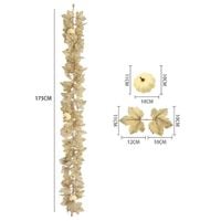Girlanda jesienno-wiosenna z liści klonu – 7 175 cm